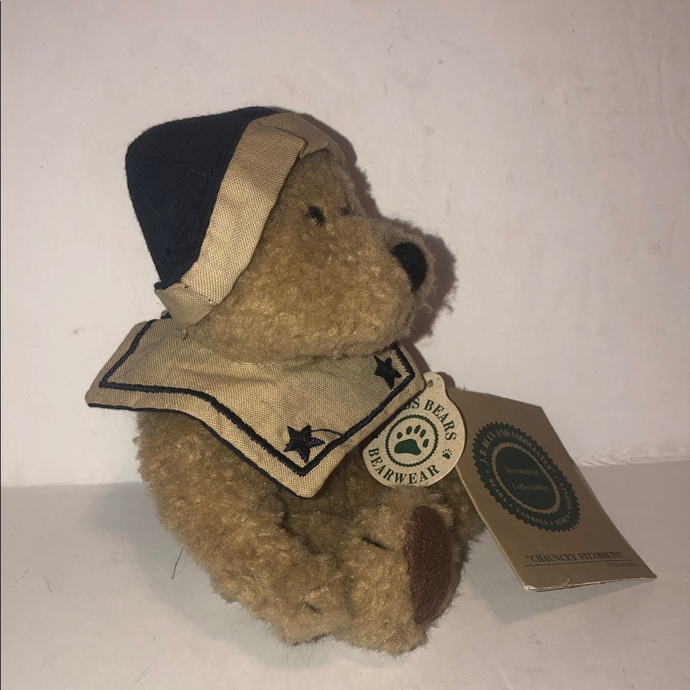 Vintage The Boyds Bears Nautical Teddy Bear “Chauncey Fitzbruin” - Picture 2 of 6